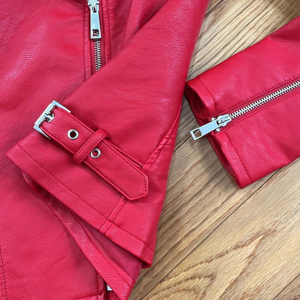 Red Moto Jacket - Picture 7 of 10